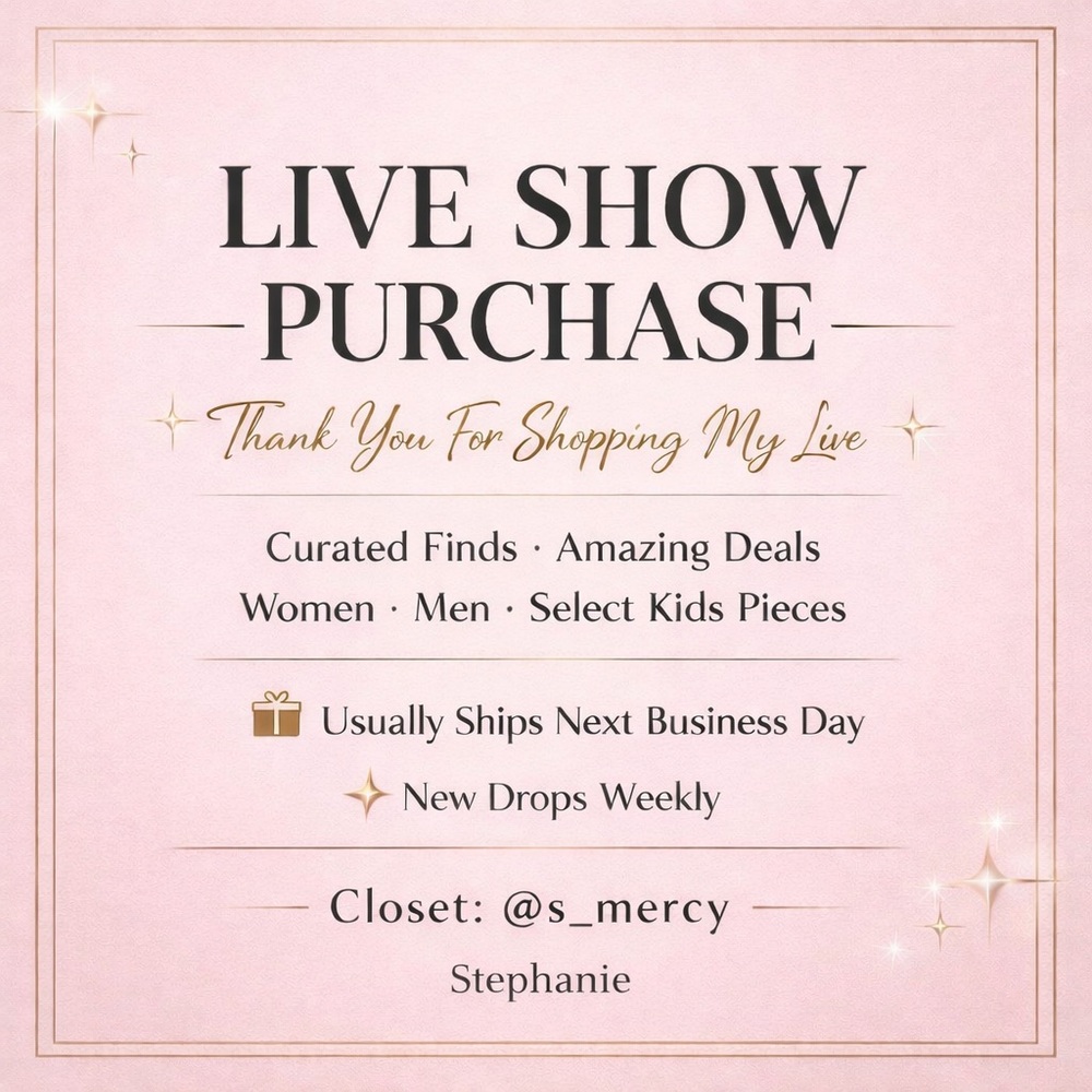 Live Show Purchase